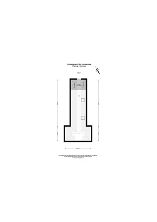 Floor plan - Keizersgracht 584, 1017 EN Amsterdam 